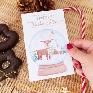 Postal de Navidad, regalo de Navidad niño, post de Navidad niño, Navidad, tarjeta de felicitación de Navidad, envoltorio de regalo de Navidad