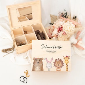 Schmuckkästchen Kinder, Schmuckkiste, Schmuckschatulle Kinder, Schmuckkästchen Mädchen, Ostergeschenke Mädchen, Schmuckkästchen Holz