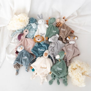 Schnuffeltuch, Schmusetuch personalisiert, Geschenke für Babys, Geburt, Baby, Schmusetuch personalisiert, Kids and Baby