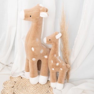 Kuscheltier personalisiert, Babygeschenke, Kuscheltier Giraffe, Gifts for kids, Geburt, Baby Geschenk, Taufe, Kinderzimmer Deko