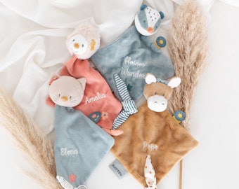 Cuddly blanket, cuddly blanket personalized, gifts for babies, birth, baby, cuddly blanket personalized, cuddly toy baby