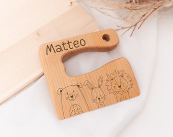 Montessori knife, children's knife, children's gifts, 1st birthday, baptism, toddler, Montessori, Educational Toys