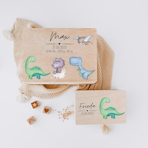 Erinnerungskiste Baby Dino, Erinnerungskiste Dino, Erinnerungsbox Dino, Erinnerungsbox Baby Dino, Erinnerungskiste Junge