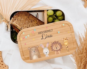 Brotdose Kinder, Personalisierte Brotdose, Lunchbox personalisiert, Schulbedarf Brotdose, Schulanfang, Brotzeitdose, Wunderwunsch