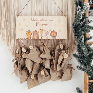 Advent calendar children, Advent calendar to fill, Advent calendar wood, Advent calendar personalized, Christmas children