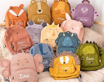 Kindergartenrucksack, Kinderrucksack, Rucksack Kindergarten, Kita Rucksack, Trixie Rucksack, Rucksack Kinder, Kinderrucksack mit Namen