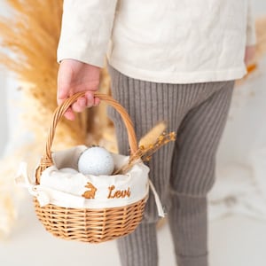 Osterkorb, Osterkörbchen personalisiert, Osternest, Easter Basket, Osterkörbchen Kinder, Personalisierter Osterkorb zdjęcie 1