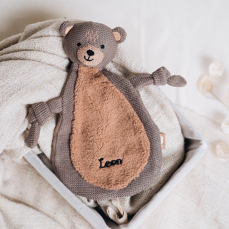 Comforter, Personalized Lovey, Baby Gifts, Newborn, Baby, Personalized Comforter, Personalized Soft Toy Bär