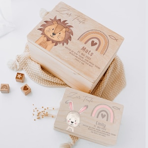 Taufe, Taufgeschenk, Erinnerungskiste Baby, Taufe Geschenk, Taufe Junge, Erinnerungskiste Taufe, Taufbox, Holzkiste Taufe