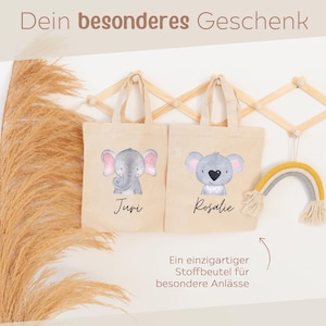 Kindergarten, personalized bags, spare clothes, children's jute bags, children's gym bags, sports bags, children's fabric bags, fabric bags image 7