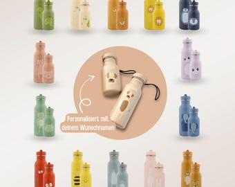 Trinkflasche Kinder personalisiert, Trinkflasche personalisiert, Trixie Trinkflasche, Trinkflasche Kinder, Gourde, Kids and Baby