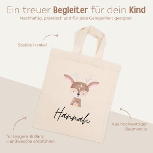 Kindergarten, personalized bags, spare clothes, children's jute bags, children's gym bags, sports bags, children's fabric bags, fabric bags Reh