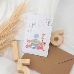 Cartão postal de matrícula escolar, presente de início de escola, ditados para matrícula escolar, presentes para matrícula escolar, parabéns pela matrícula escolar