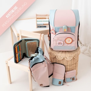 Schulranzen Mädchen, Schultasche, Kinderrucksack, Rucksack für die Schule, Rucksack Schulkinder, Rucksack mit Name, Schulkind 2025