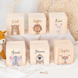 Spardose, Spardose personalisiert, Personalisierte Spardose Kinder, Sparschweinchen, Spardose Geburt, Spardose Baby, Baby, Spardose Junge