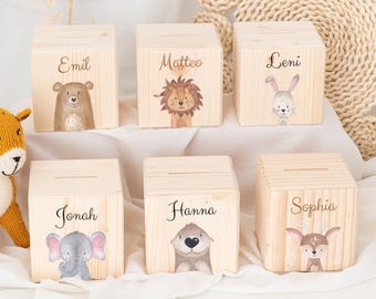 Spardose, Spardose personalisiert, Personalisierte Spardose Kinder, Sparschweinchen, Spardose Geburt, Spardose Baby, Baby, Spardose Junge