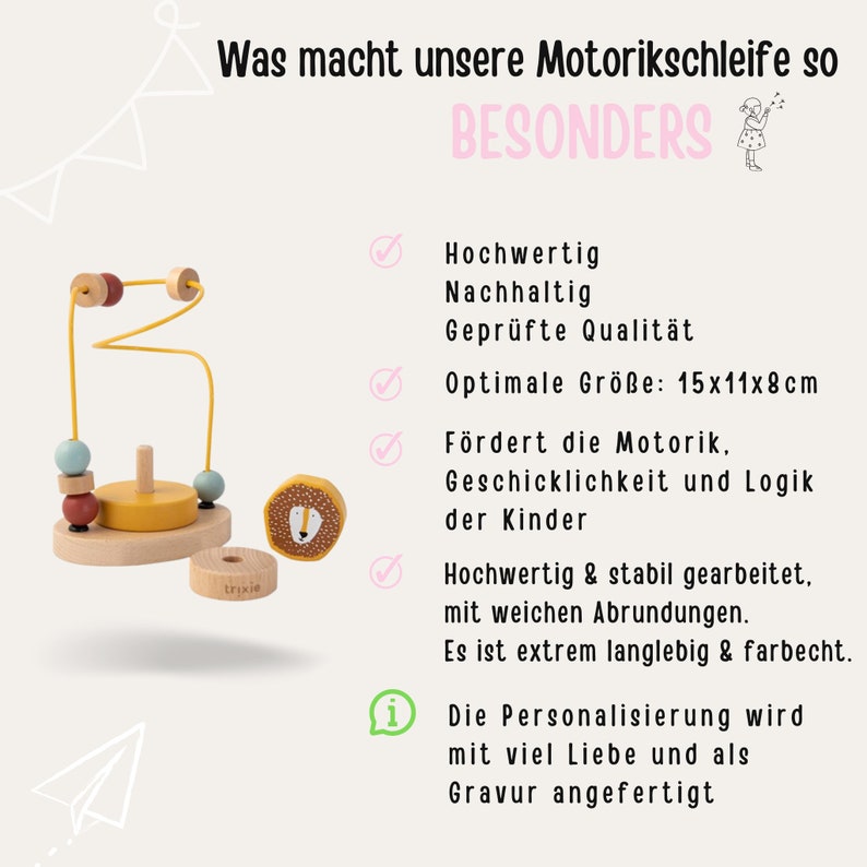 Babygeschenke, Geschenk Geburt, Taufgeschenk, Baby Geschenk personalisiert, Baby Spielzeug, Montessori Spielzeug, Neugeborenen Geschenk image 9