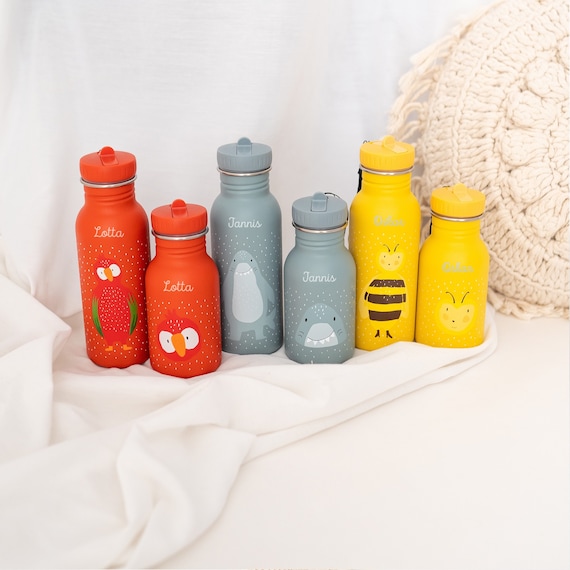 Trinkflasche Personalisiert Kinder, Trinkflasche Biene, Trinkflasche Hai, Trixie Trinkflasche Personalisiert, Trinkflasche Kinder