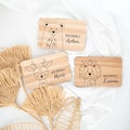 Frühstücksbrett personalisiert Kinder, Wunderwunsch Holzbrett, Brettchen personalisiert, Vesperbrett, Baby Geschenk personalisiert