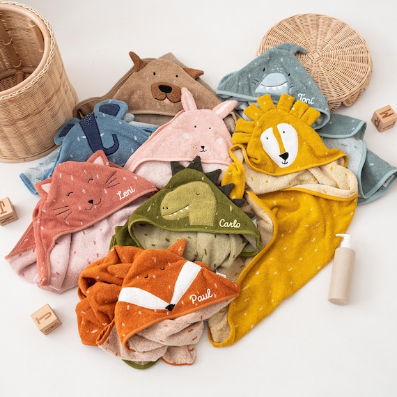 Kapuzenhandtuch mit Namen, Babygeschenk, Geschenk Geburt, Kapuzenhandtuch, Handtuch Baby, Baby Handtuch, Gifts for kids