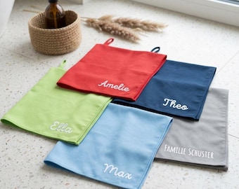 Handtuch personalisiert, Mikrofaser Handtuch, Schulanfang, Kita Ausstattung, Schwimmhandtuch, Kita Handtuch, Handtuch mit Name bestickt