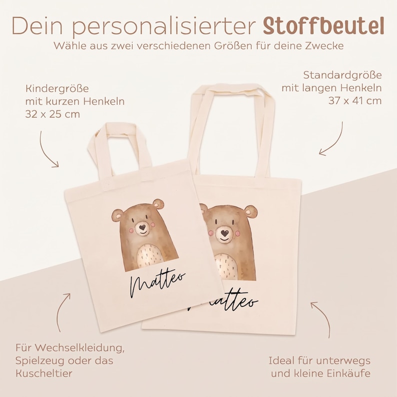 Jardim de Infância, bolsas personalizadas, roupas extras, sacolas de juta infantis, bolsas de ginástica infantis, bolsas esportivas, sacolas de tecido infantis, bolsas de tecido imagem 3
