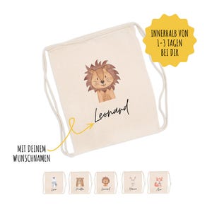 Turnbeutel personalisiert Kinder, Turnbeutel Kinder, Personalisierter Turnbeutel, Kindergartenkind, Turnbeutel Name, Kiga Beutel