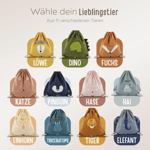 Gym bags for children, personalized gym bags, kindergarten, children's gym bags, change of clothes bags, children's sports bags, gym bags for daycare image 3