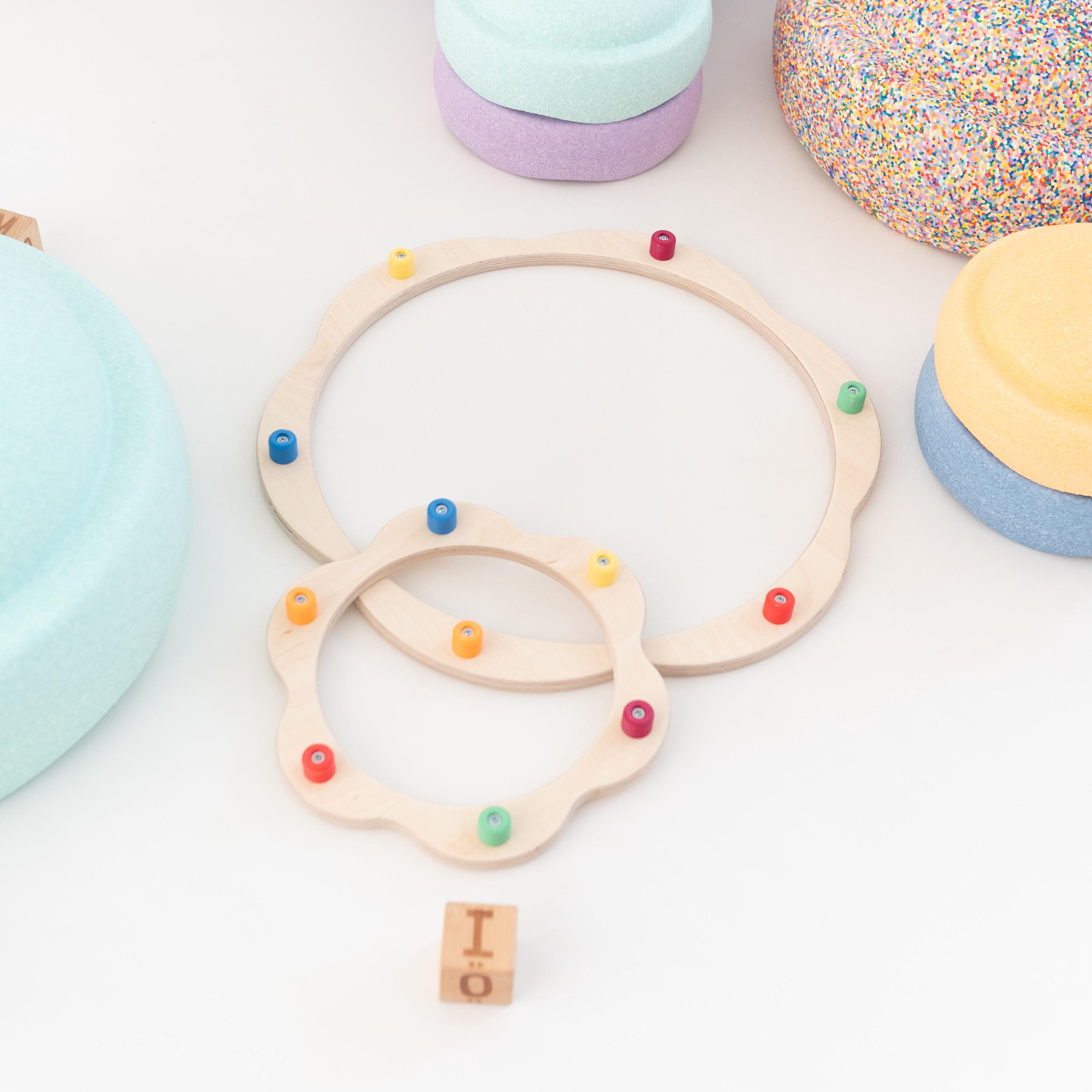 STAPELWELT Modular Adventure Bridges, Balance Beams, Children's