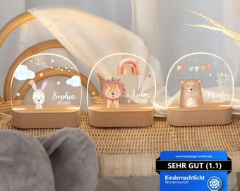 Nachtlicht Löwe, Nachtlicht Baby, Babygeschenk Geburt, Baby Nachtlicht, Geschenk Baby, Geschenk Geburt Junge, Babyzimmer Deko