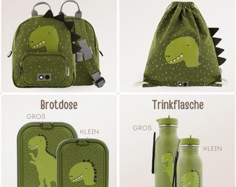 Trixie Rucksack, Rucksack für Kinder, Kinderrucksack, Kinderrucksack Junge, Trixie Rucksack, Trinkflasche mit Name, Turnbeutel Kinder