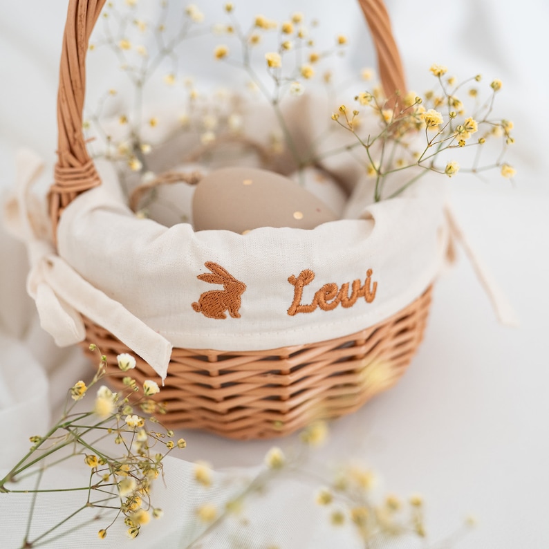 Osterkorb, Osterkörbchen personalisiert, Osternest, Easter Basket, Osterkörbchen Kinder, Personalisierter Osterkorb image 8