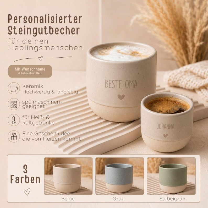 Caneca personalizada, madrinha, caneca personalizada, presente para irmã, presente para namorada, presente para madrinha, presente para avó, café expresso imagem 2