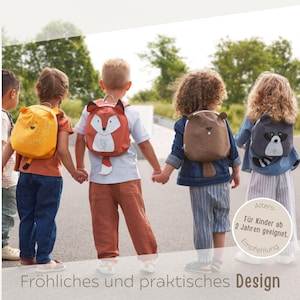 Kinderrucksack, Kindergartenrucksack, Rucksack Kindergarten, Lässig Rucksack, Kindergeschenke, Kinderrucksack mit Name