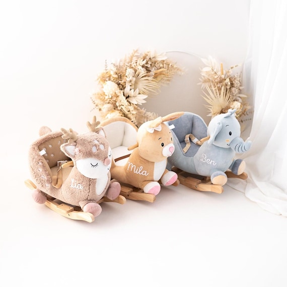 Schaukelpferd, Schaukeltier, Kids and Baby, Schaukeltier Reh, Schaukeltier Baby, Rocking horse, Babyzimmer, Baby schaukel, Baby