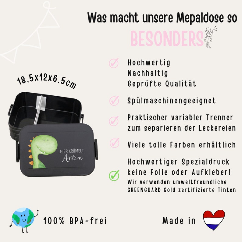 Mepal Brotdose personalisiert, Brotdose personalisiert, Brotdose Kinder, Brotdose, Brotbox, Lunchbox personalisiert, Kinder Brotdose Bild 10