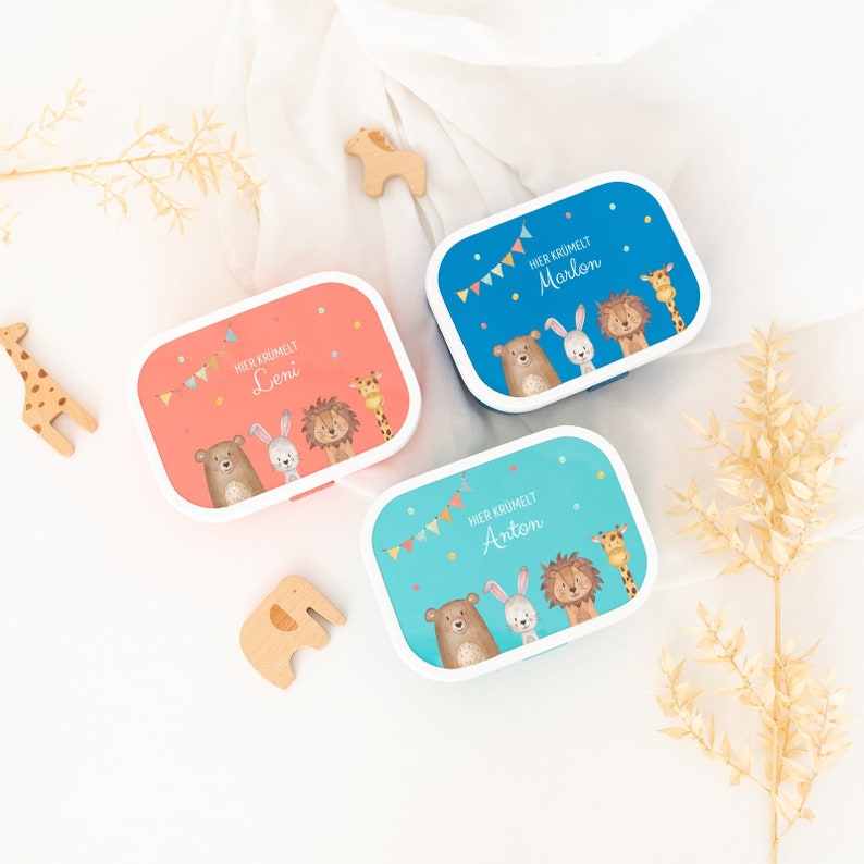 Mepal Brotdose personalisiert, Brotdose Kinder personalisiert, Mepal, Brotdose Kindergarten, Lunch box, Brotdose mit Name image 1