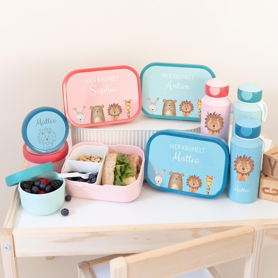 Mepal Brotdose Kinder, Mepal Flasche, Brotdose Personalisiert, Brotdose Kinder, Brotdose Und Trinkflasche Personalisiert, Obstbox Kind