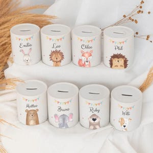 Spardose personalisiert Kind, Spardose, Spardose Kinder, Kinder Spardose, Spardose Baby, Personalisierte Spardose, Schulanfang