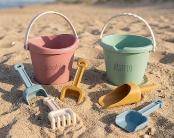 Juguetes de arena personalizados, juguetes de playa, regalos para niños, juguetes de agua, juguetes para arenero, juego de cubos de arena, moldes de pala