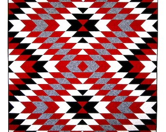 Red Mesa Quilt Pattern