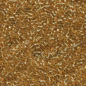Delica 11/0 DB042 Silver Lined Gold by Miyuki