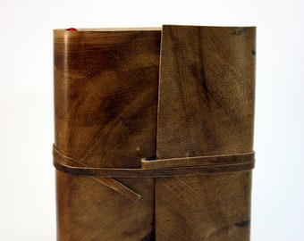 Leather notebook of great quality and great capacity. Notebook style, vintage, rustic.