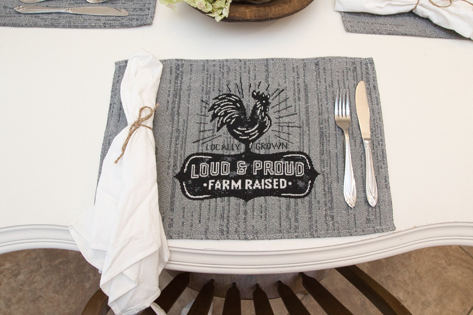 Placemats Set of 6 or Set of 4 Readytoship Fabric Placemat Etsy