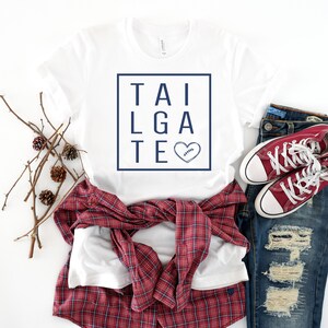 Ontmoet ontmoet bij de Tailgate svg, Tailgate block, football svg, voetbalshirt, SVG Files voor Cricut, Silhouette SVG, Cut Files