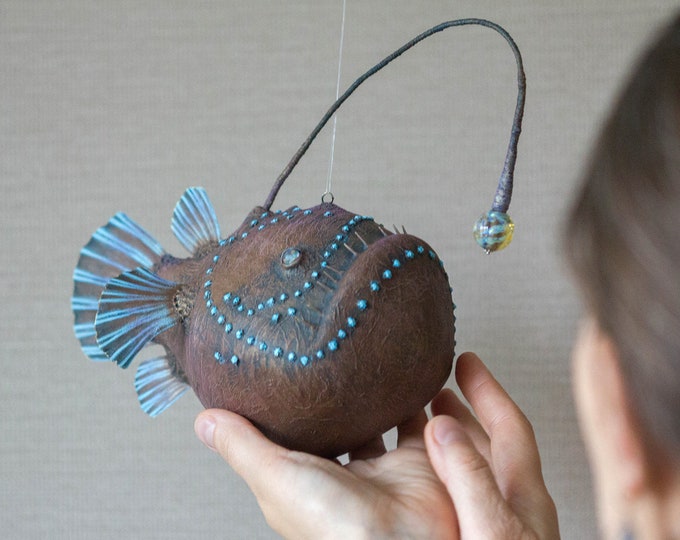 Seeteufel Original-Illustration | Etsy