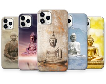 The Buddha Yoga Spiritual Religious Meditation Phone Case iPhone SE, 6, 7, 8+, XS, XR, 11 Pro, fits for Galaxy S9, S10, S20, A20e, A51, A70