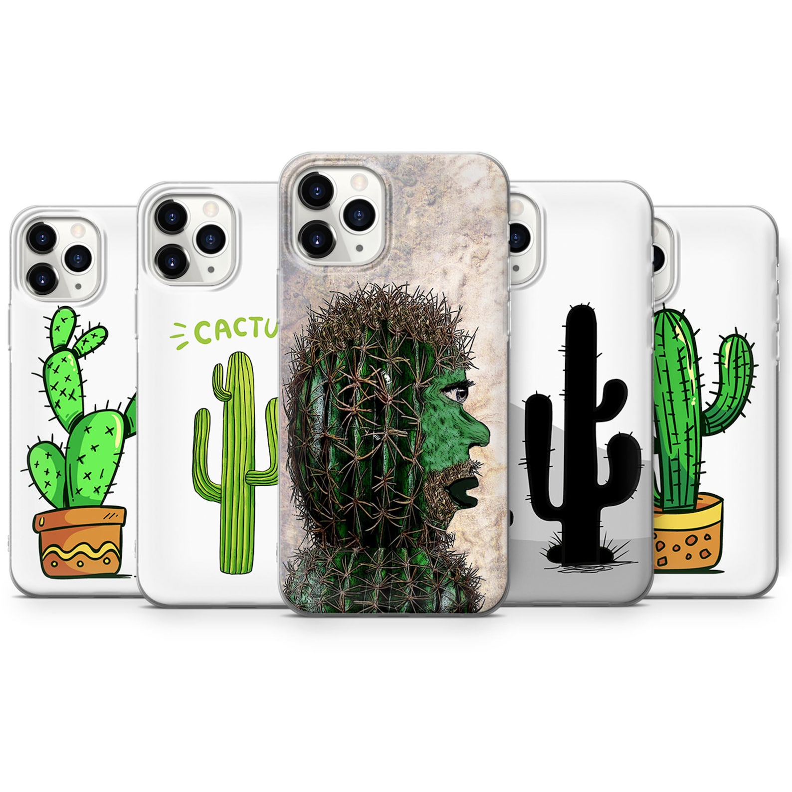 Cactus Phone Case iPhone SE 6 7 8 XS XR 11 12 Pro Etsy