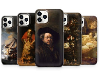 Rembrandt The Night Watch, Return of the Prodigal Son Phone Case iPhone SE, 6, 7, 8+, XS, XS, 11 Pro, Galaxy S9, S10, S20, A20e, A51, A70