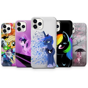 Cool Pony Phone Case fits for iPhone SE, 6, 7, 8+, XS, XR, 11, 12 Pro, fits for Galaxy S9, S10, S20, A20e, A51, A70